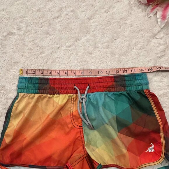 NWT Surf Cuz - Rainbow Diamond Pattern Board Shorts - M - Picture 10 of 13